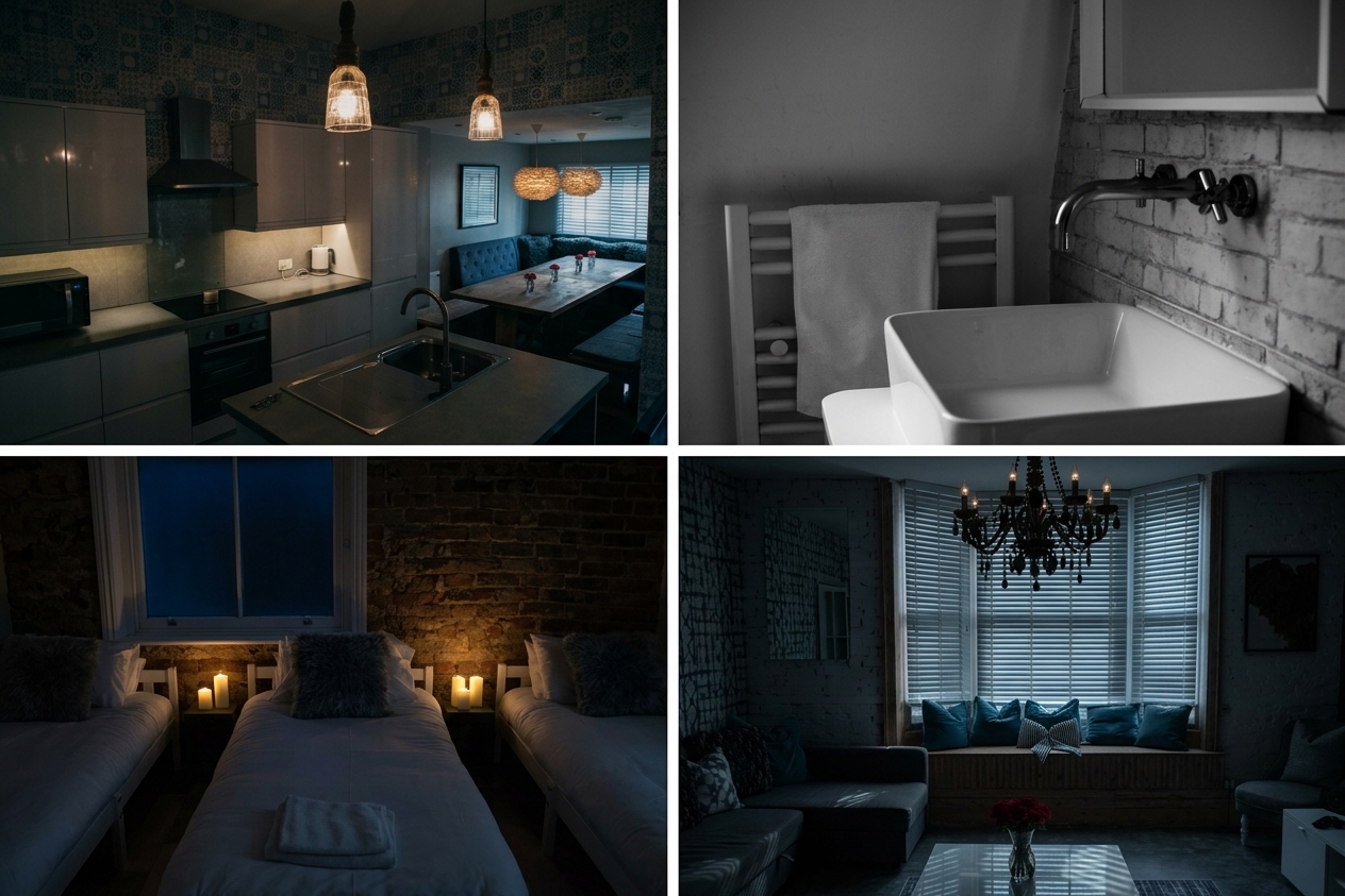 The kitchen & dining of the house